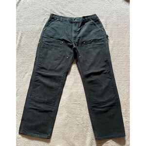 Carhartt Men's Slim Straight Work Jeans - Black